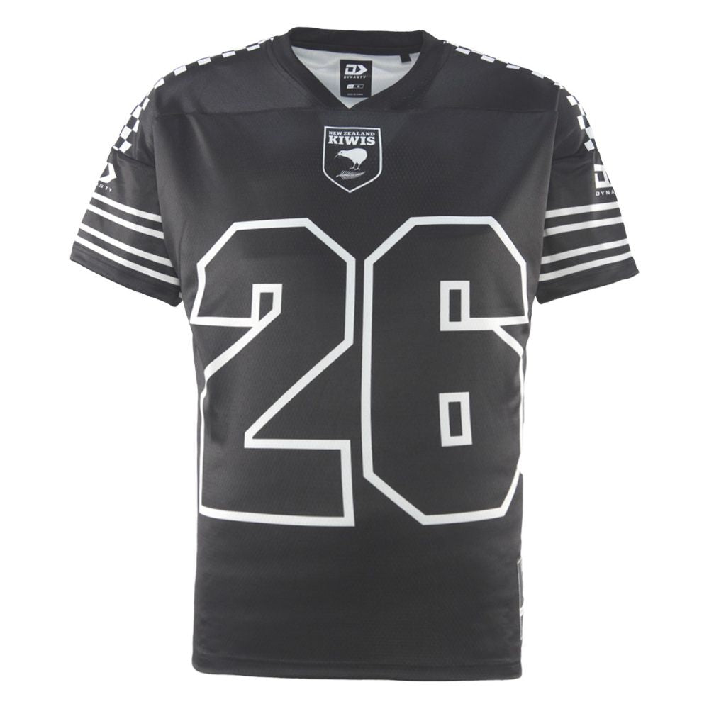 NZ Kiwis RL 2026 Men's RLWC Gridiron Tee ***PRE-ORDER***