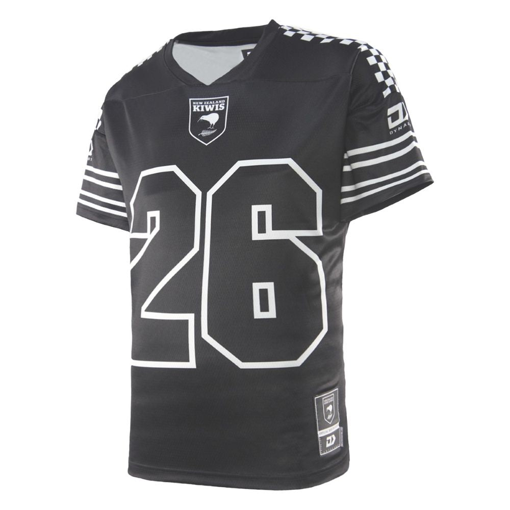 NZ Kiwis RL 2026 Men's RLWC Gridiron Tee ***PRE-ORDER***