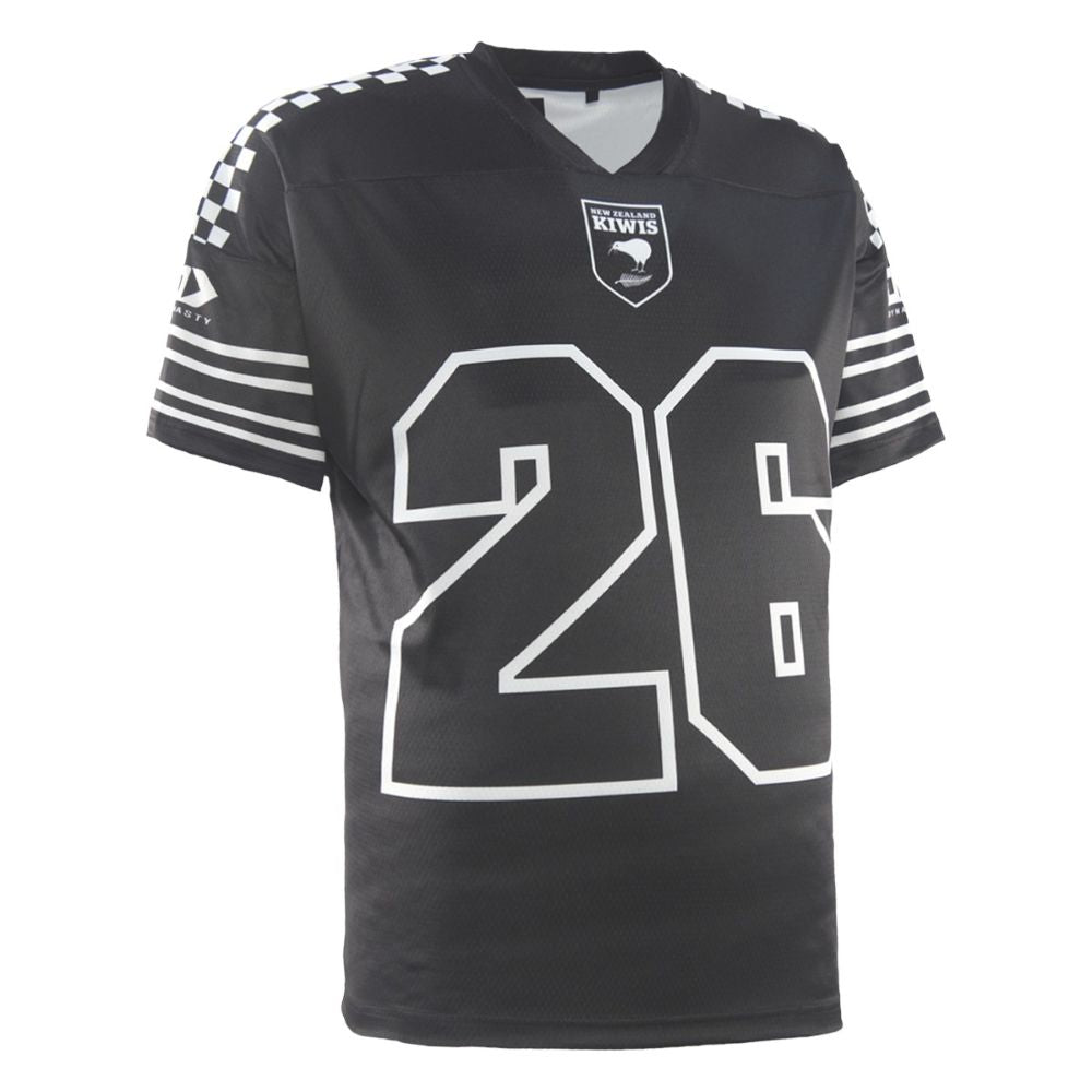 NZ Kiwis RL 2026 Men's RLWC Gridiron Tee ***PRE-ORDER***