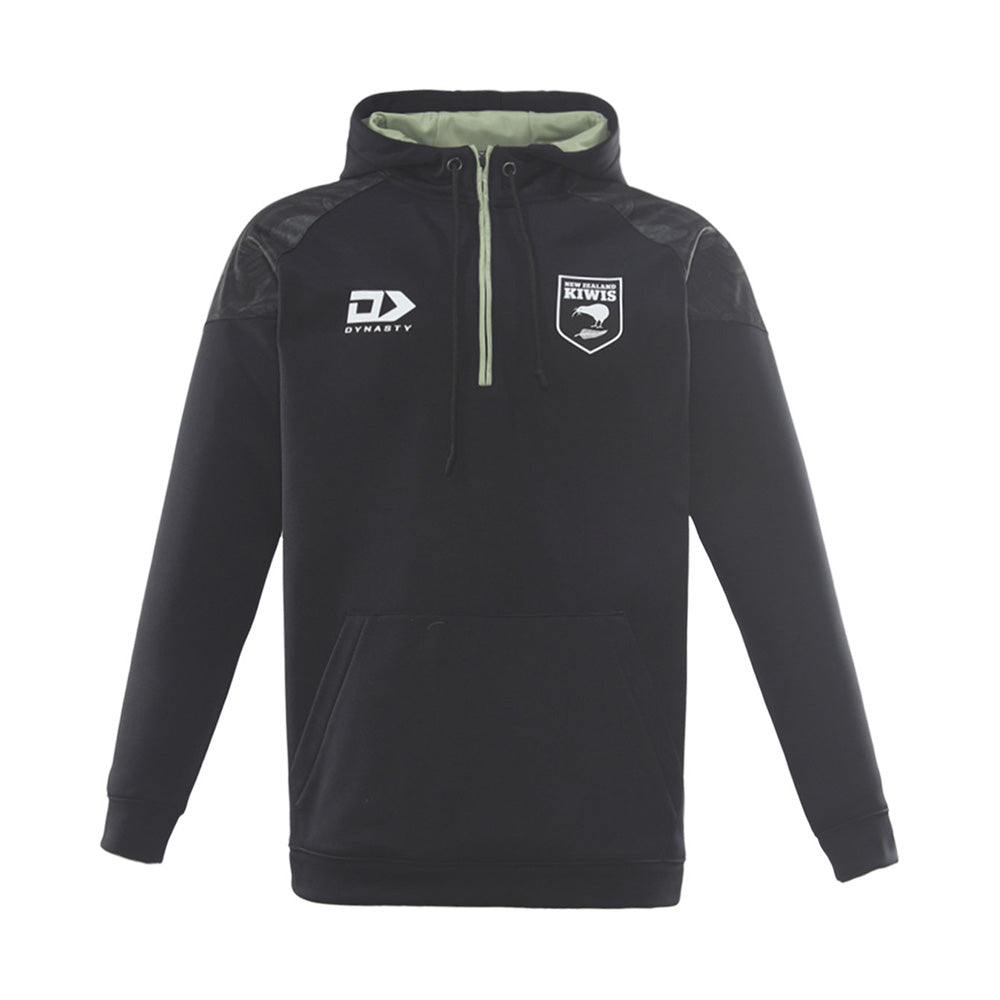 NZ Kiwis RL 2026 Adults RLWC 1/4 Zip Performance Hoodie