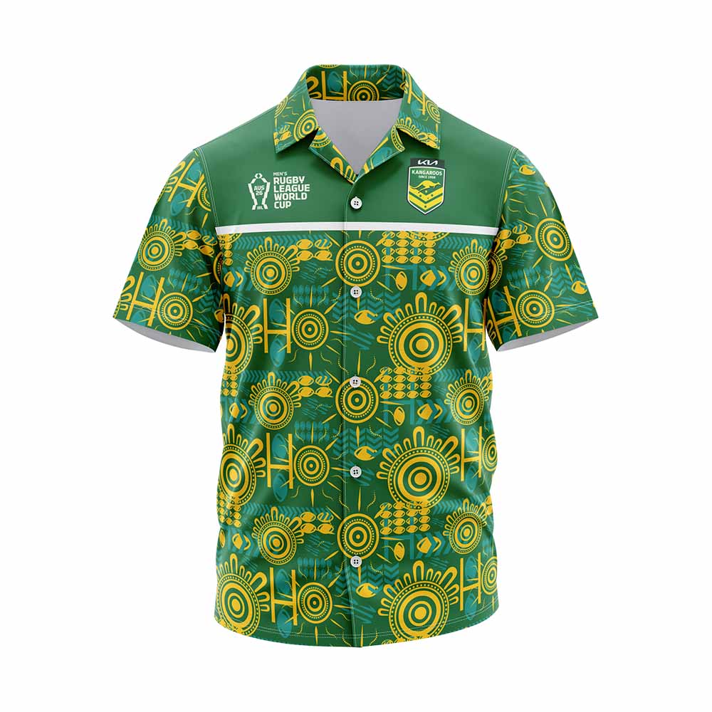 Australia RLWC 2026 Adults Hawaiian Shirt