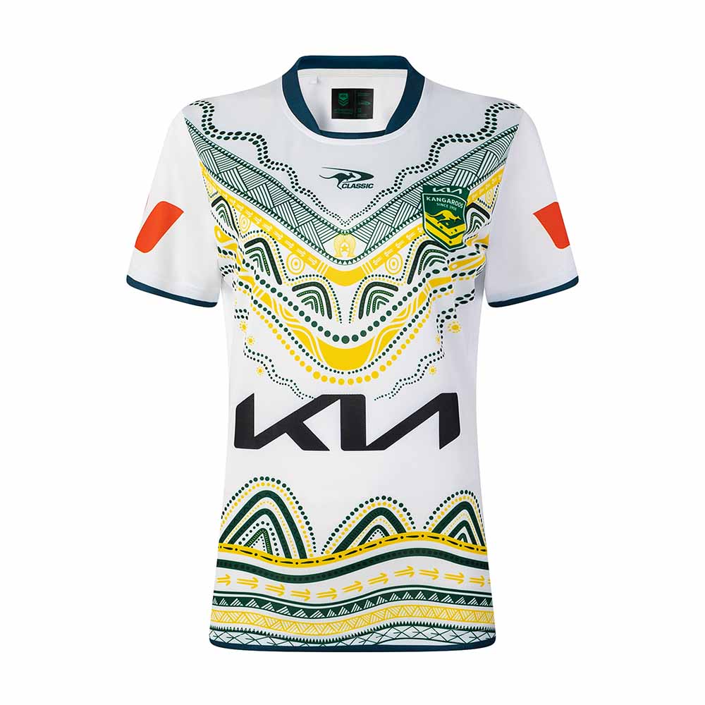 Kangaroos 2026 Women's RLWC Indigenous Jersey ***PRE-ORDER***