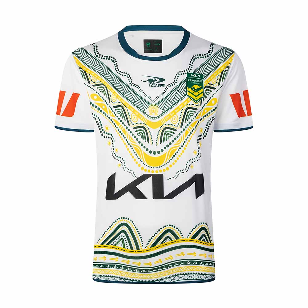 Kangaroos 2026 Men's RLWC Indigenous Jersey