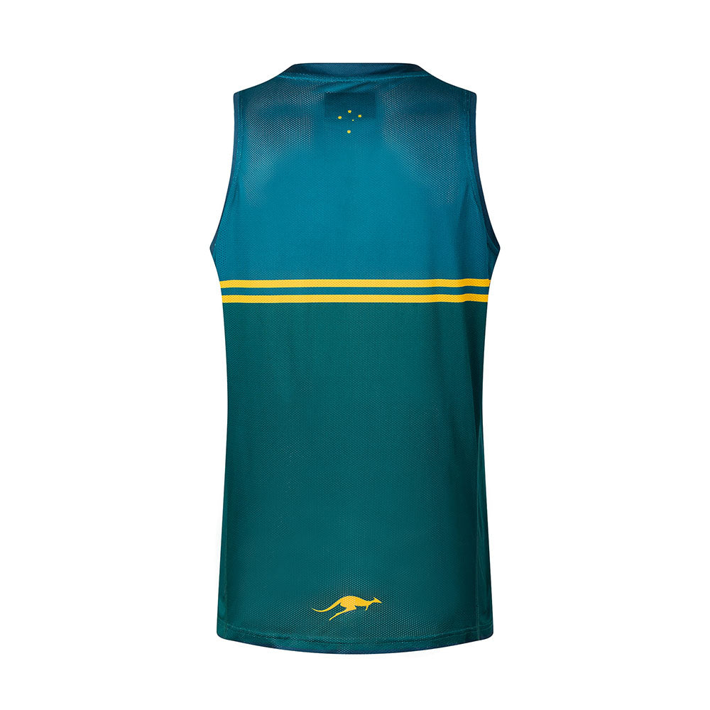Kangaroos 2026 Men's RLWC Pro Training Singlet ***PRE-ORDER***