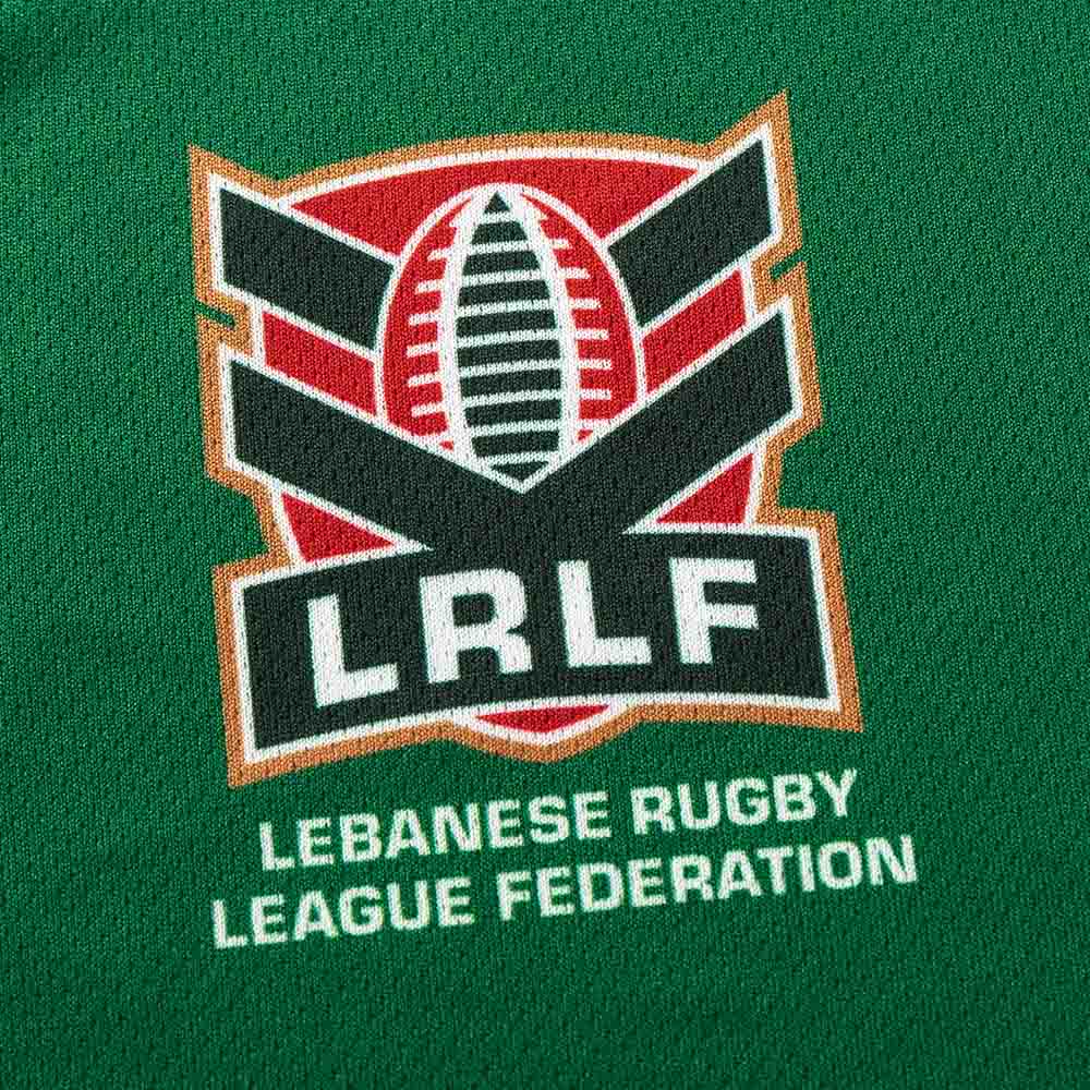 Lebanon 2026 Men's Green RLWC Pro Long Sleeve Training Tee ***PRE-ORDER***