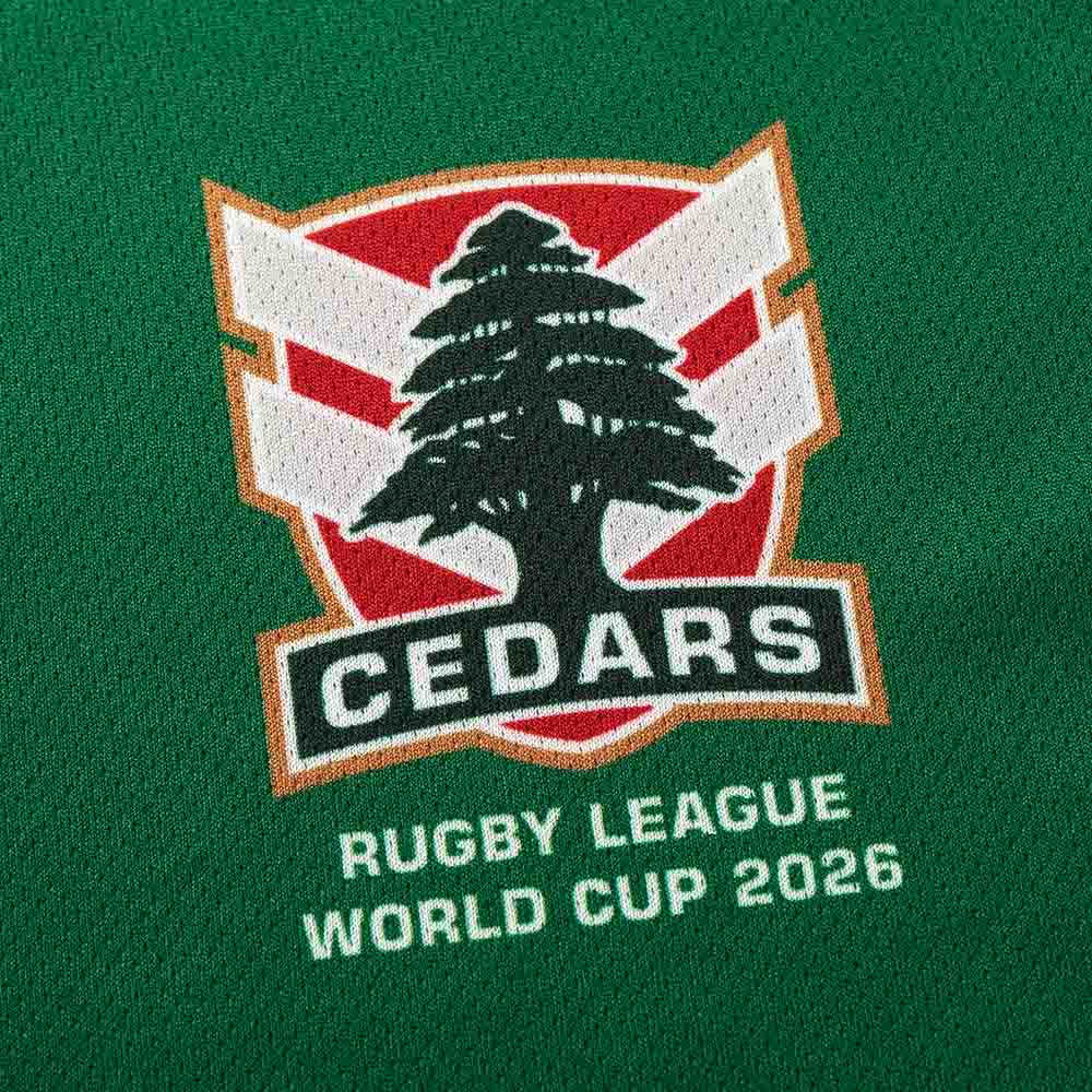 Lebanon 2026 Men's Green RLWC Pro Long Sleeve Training Tee ***PRE-ORDER***