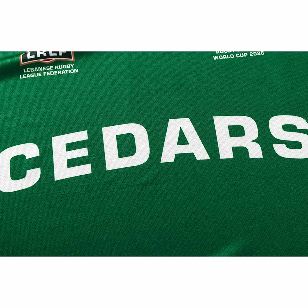 Lebanon 2026 Men's Green RLWC Pro Long Sleeve Training Tee ***PRE-ORDER***