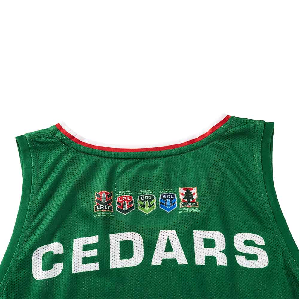 Lebanon 2026 Men's Red/Green RLWC Pro Training Singlet ***PRE-ORDER***