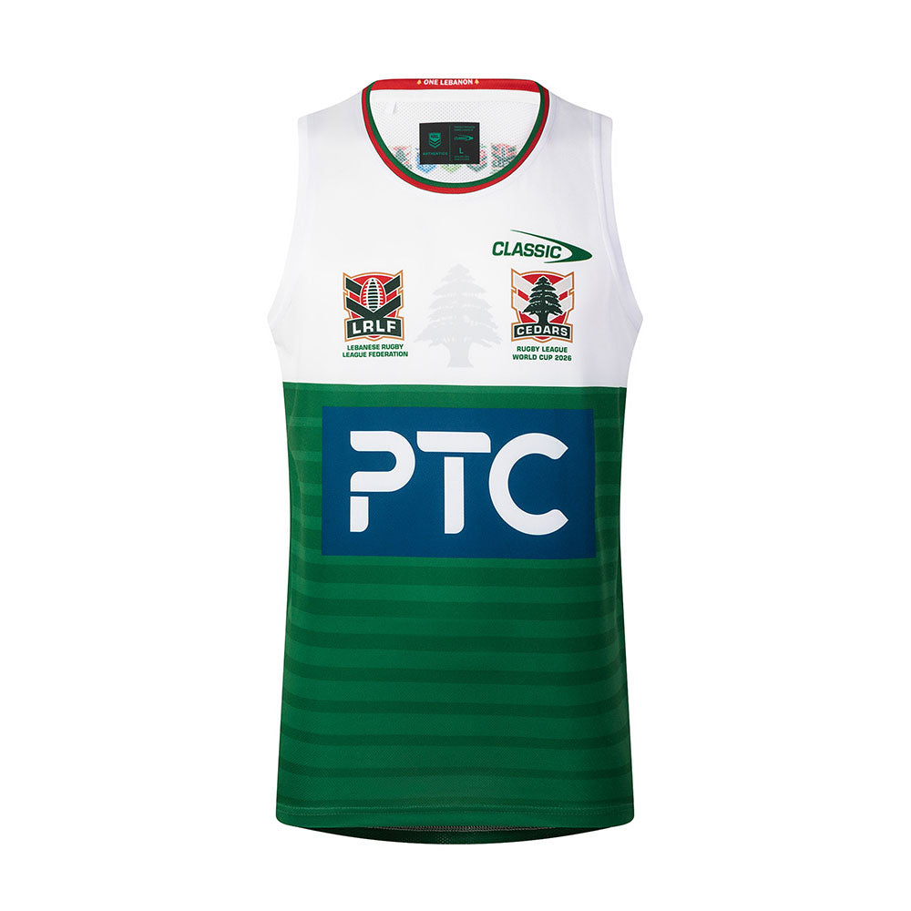 Lebanon Cedars 2026 Men's RLWC Pro Training Singlet ***PRE-ORDER***