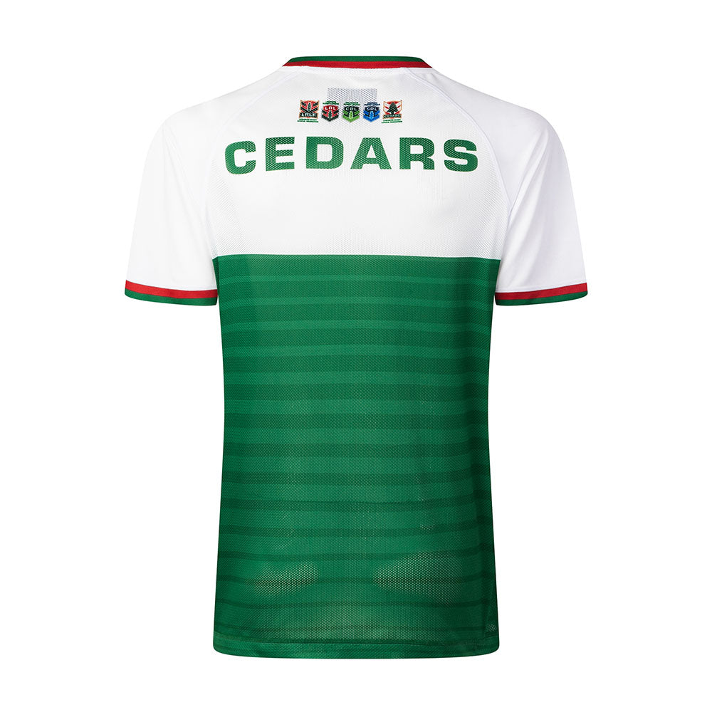 Lebanon 2026 Men's White/Green RLWC Pro Training Tee ***PRE-ORDER***