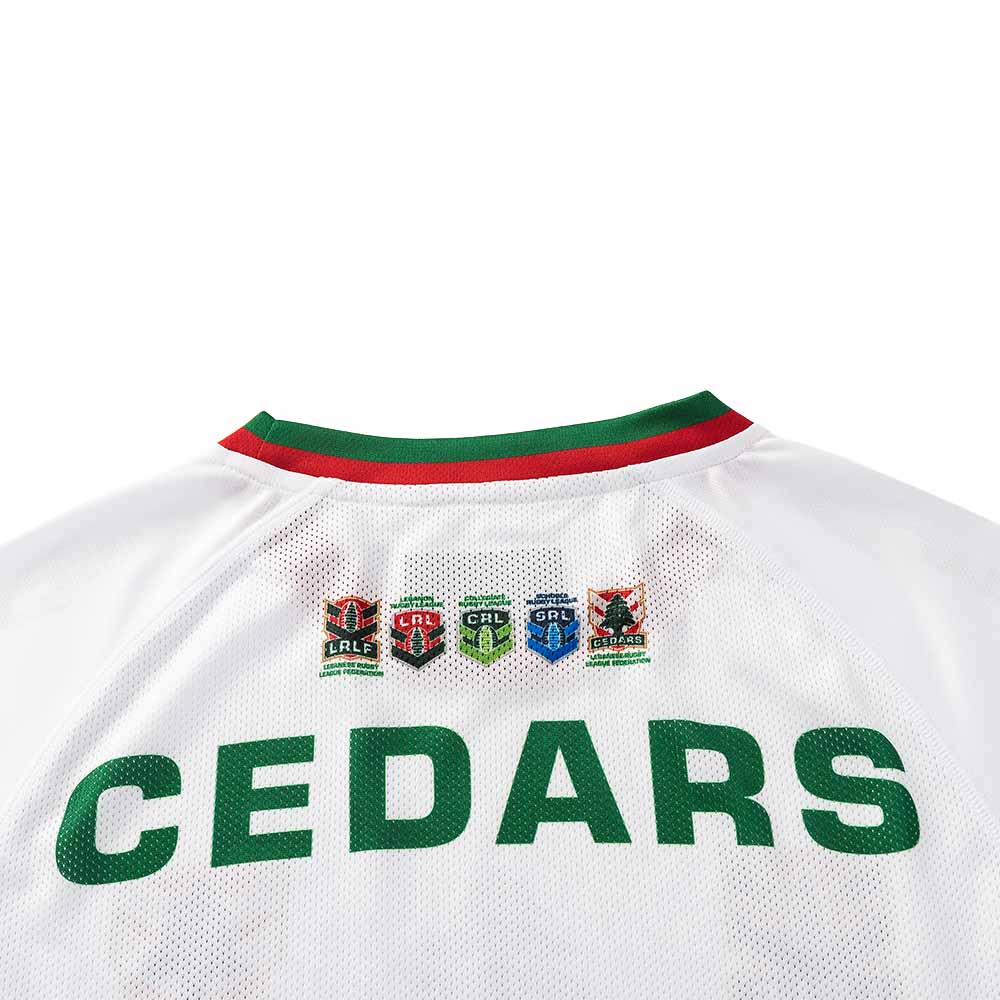 Lebanon 2026 Men's White/Green RLWC Pro Training Tee ***PRE-ORDER***