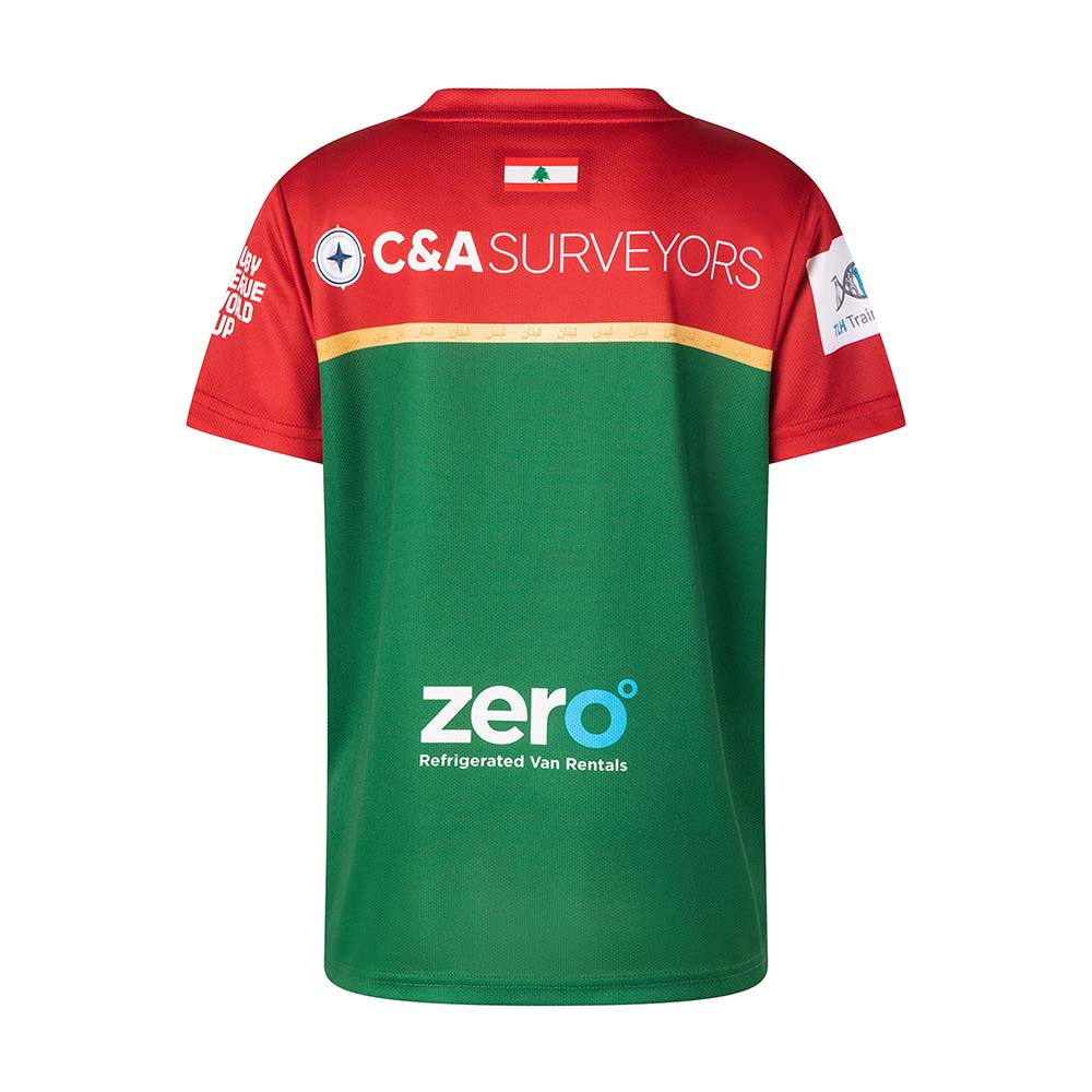 Lebanon Cedars 2026 Kids RLWC Home Jersey ***PRE-ORDER***
