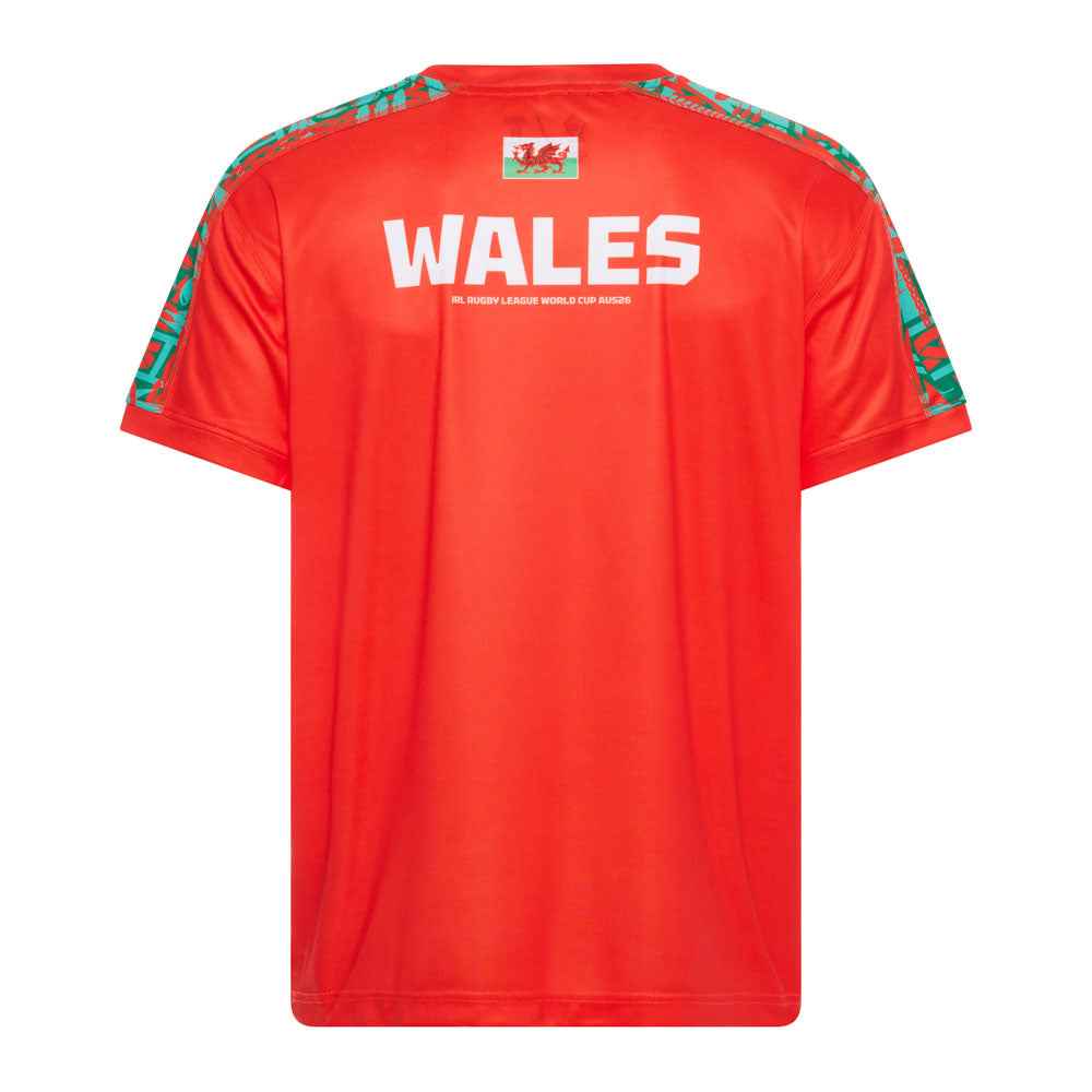 Wales RLWC 2026 Adults Supporter Tee