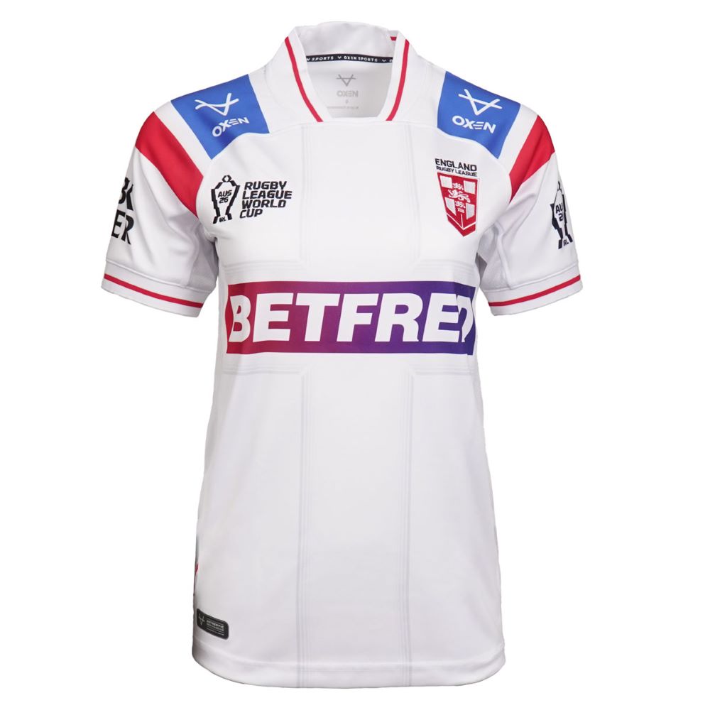 England 2026 Women's RLWC Home Jersey ***PRE-ORDER***