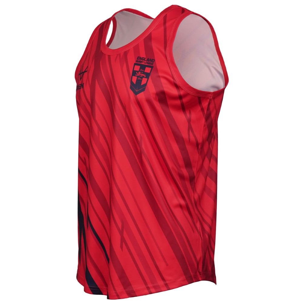 England 2026 Men's RLWC Red Warm Up Singlet
