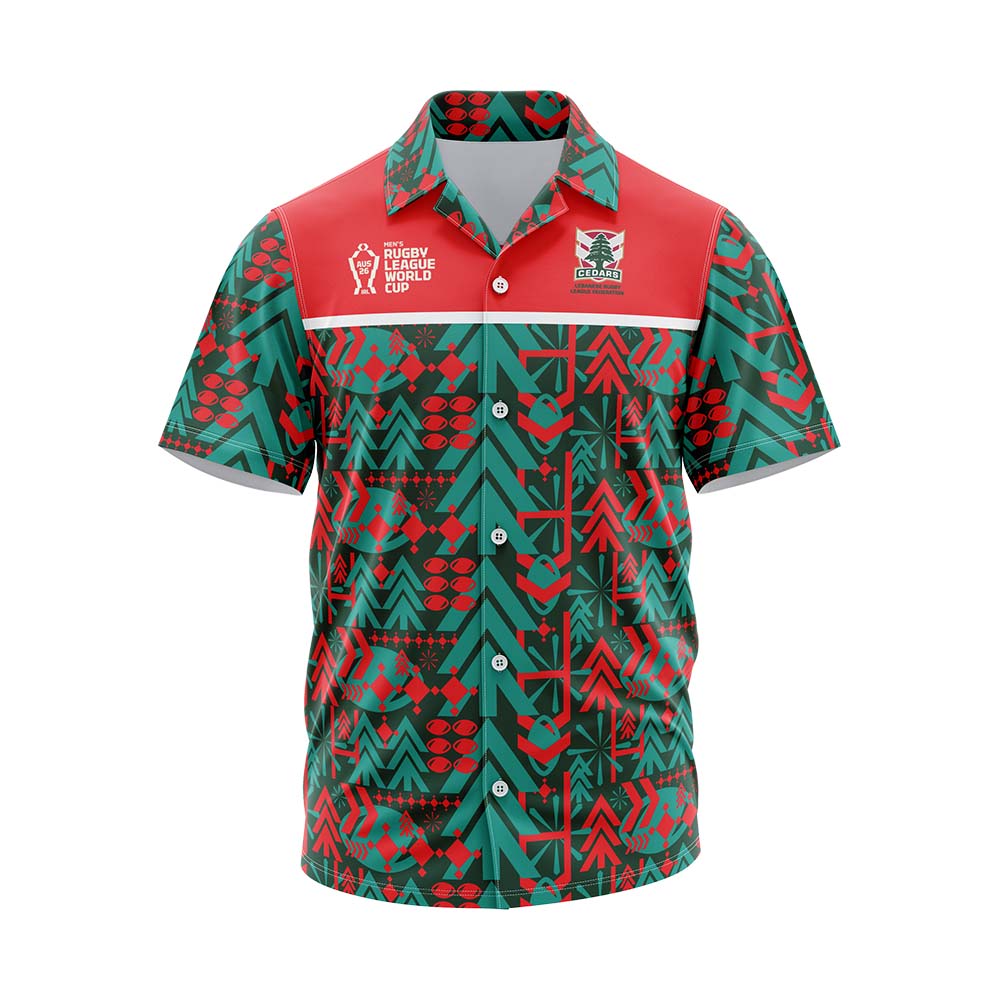Lebanon RLWC 2026 Adults Hawaiian Shirt