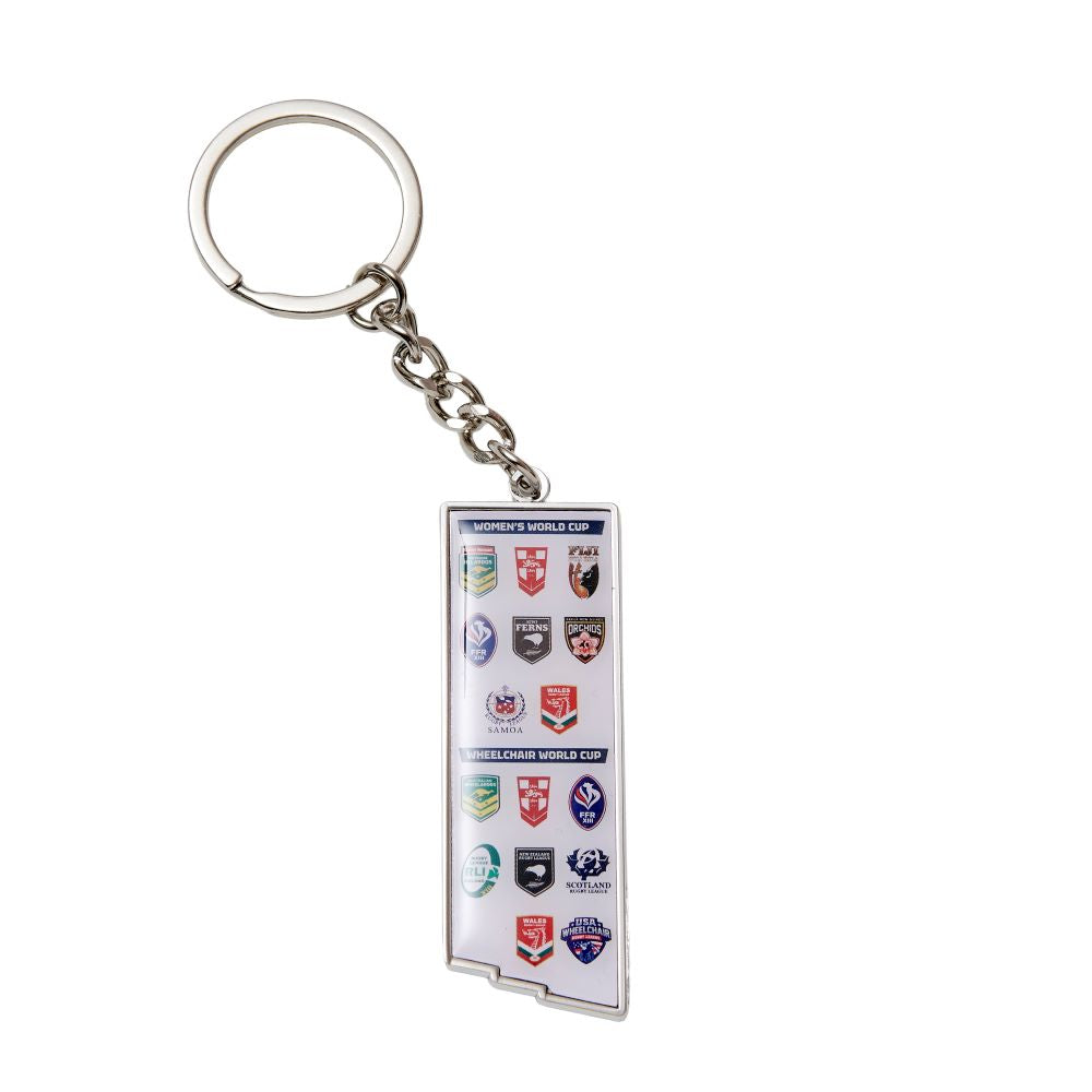 RLWC 2026 Competing Nations Keyring