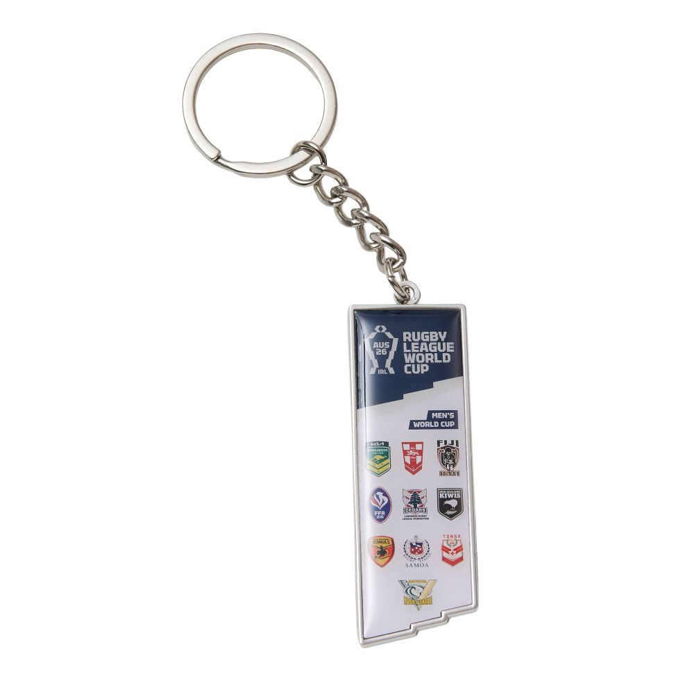 RLWC 2026 Competing Nations Keyring