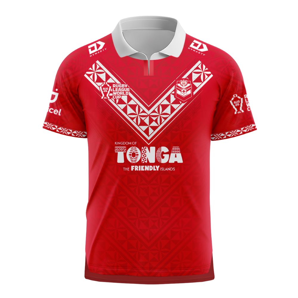 Tonga RL 2026 Ladies RLWC Replica Home Jersey